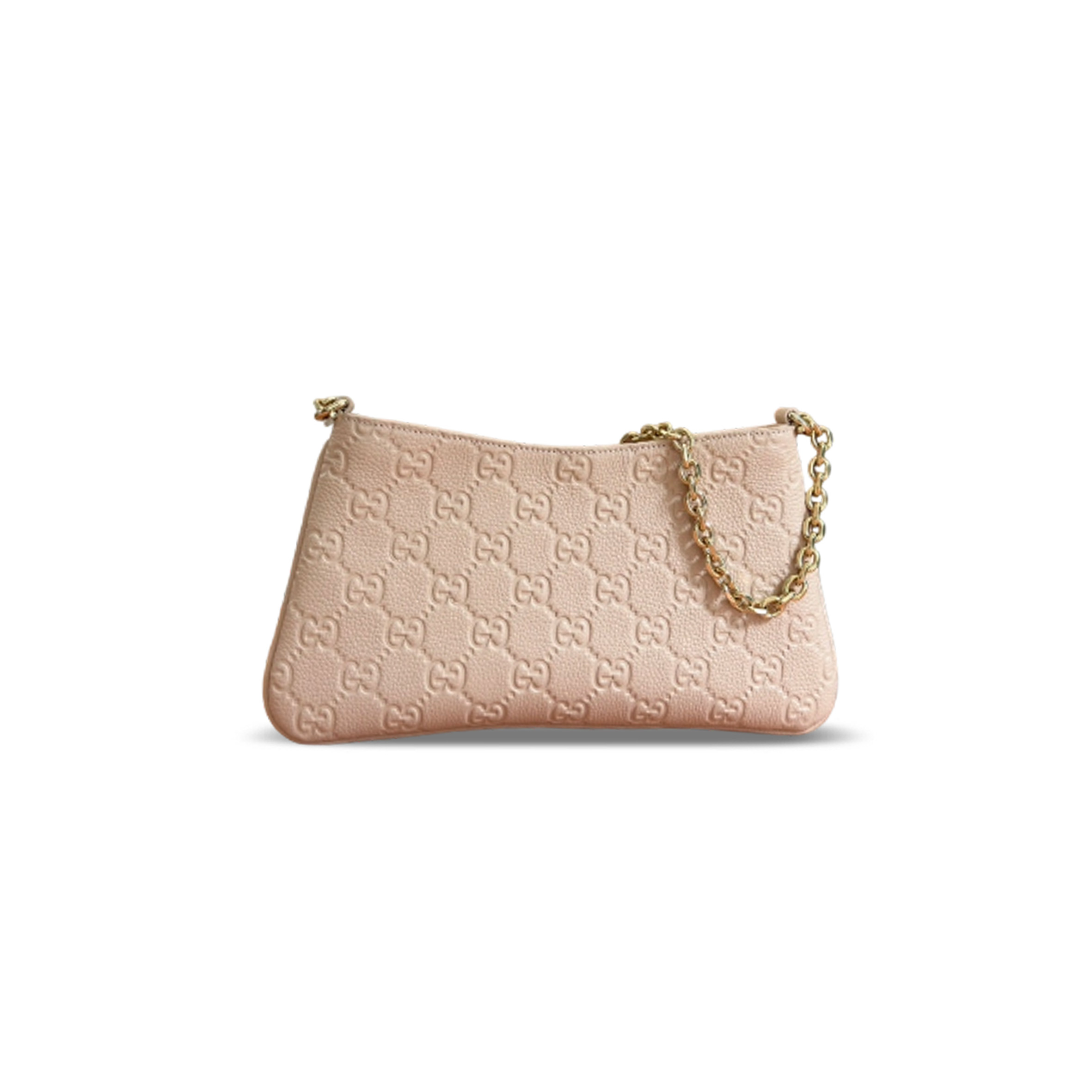 GUCCI GG EMBLEM MEDIUM SHOULDER BAG 815277 (29.5*16*2cm)